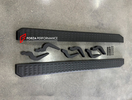 SIDE STEPS for TOYOTA LAND CRUISER 250 LC 250 2023+

Set includes:

Side Steps (2 options)

Material: Steel

Note: Professional installation is required.