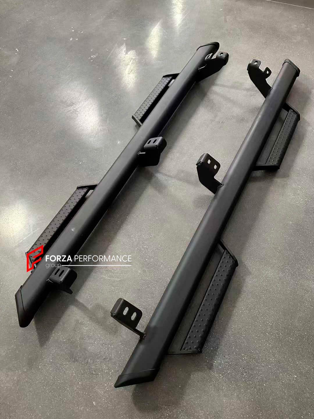 SIDE STEPS for TOYOTA LAND CRUISER 250 LC 250 2023+

Set includes:

Side Steps (2 options)

Material: Steel

Note: Professional installation is required.
