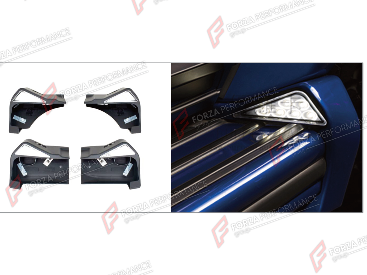 SIDE STEPS LED LIGHTS for MERCEDES-BENZ G-CLASS W463 2008 - 2018

Set includes:
Side Steps LED Lights

Material: Plastic

NOTE: Professional installation is required.