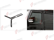 SIDE WINDOW VENT VISOR DEFLECTORS for MERCEDES-BENZ G-CLASS W463 G63 2008 - 2018

Set includes:
Side Window Vent Visor Deflectors

Material: Plastic

NOTE: Professional installation is required.