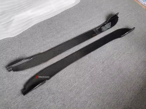 Carbon Fiber Side Skirts for Jaguar F-Type 2015 - 2019