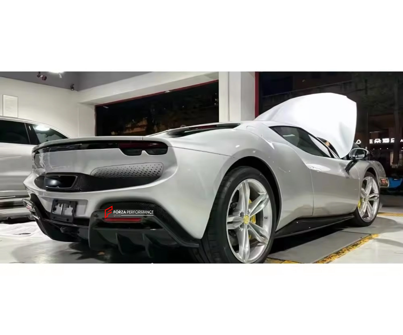 OEM style DRY CARBON Side Skirts for FERRARI 296 GTS GTB  2022+