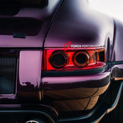 TAIL LIGHTS for PORSCHE 911 G-SERIES 964 1974 - 1994
Set includes:

Tail Lights (Pair)
Material: ABS + Polycarbonate

NOTE: Plug and Play, direct fit. Professional installation is recommended.