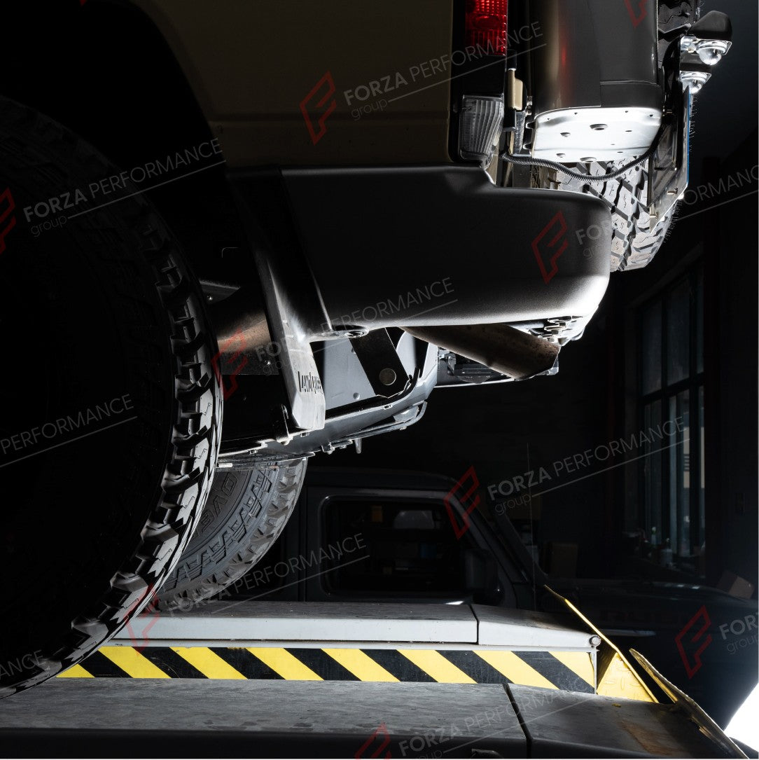 REPLACEMENT LONG RANGE FUEL TANK SYSTEM 131L, +41L (EXTRA 11 GAL) EXTENDED RANGE for TOYOTA LAND CRUISER LC71 (70-SERIES SWB) 4.0L V6 PETROL 2014-2023