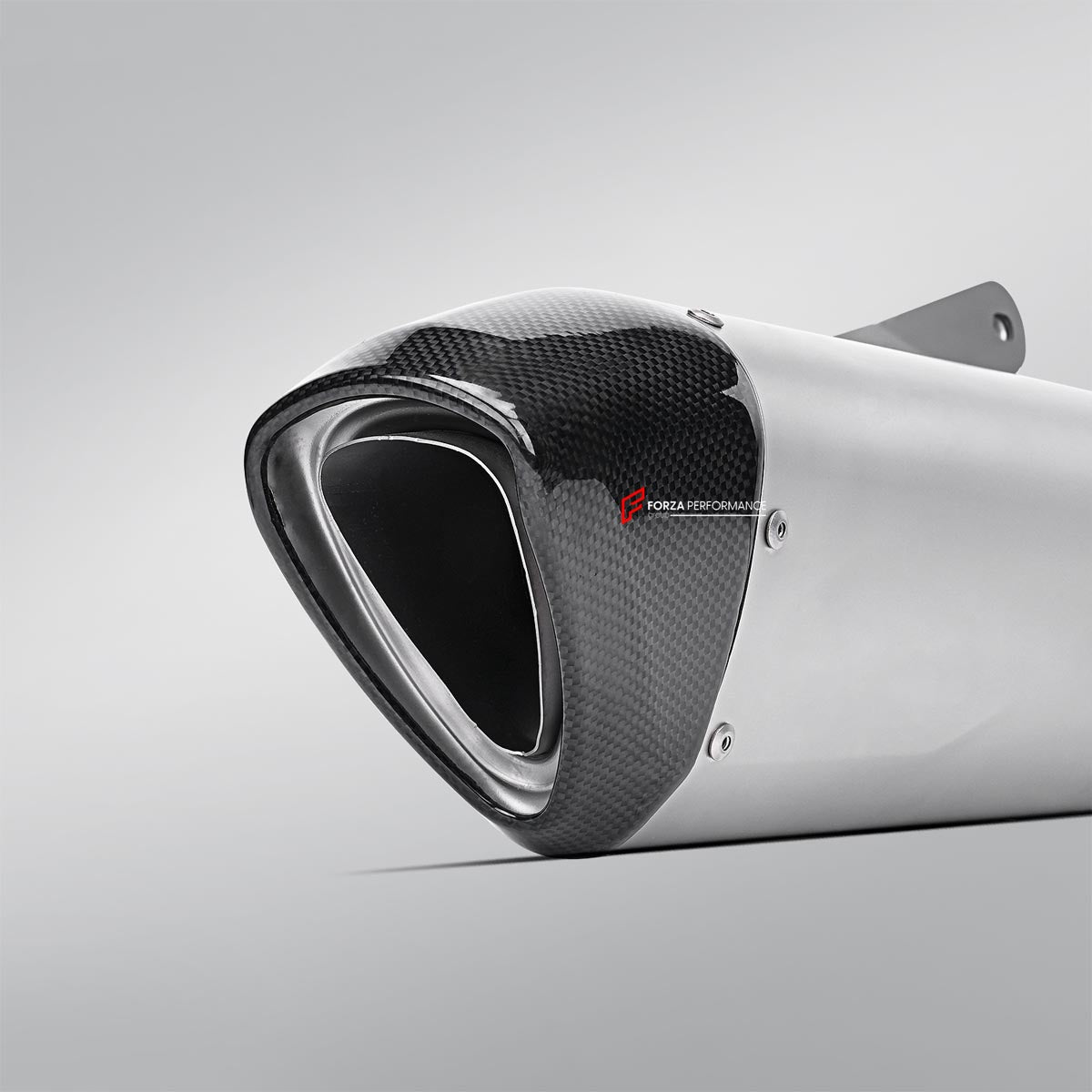 SLIP ON MOTORCYCLE EXHAUST MUFFLER for BMW S1000R S1000RR 2019 - 2024
Set includes:

Slip-On Muffler (60mm inlet) with Carbon Fiber End Cap
Mounting Bracket and Hardware
Material: Titanium + Carbon Fiber

NOTE: Professional installation is required.
Weight: 2.339 kg