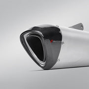 SLIP ON MOTORCYCLE EXHAUST MUFFLER for BMW S1000R S1000RR 2019 - 2024
Set includes:

Slip-On Muffler (60mm inlet) with Carbon Fiber End Cap
Mounting Bracket and Hardware
Material: Titanium + Carbon Fiber

NOTE: Professional installation is required.
Weight: 2.339 kg