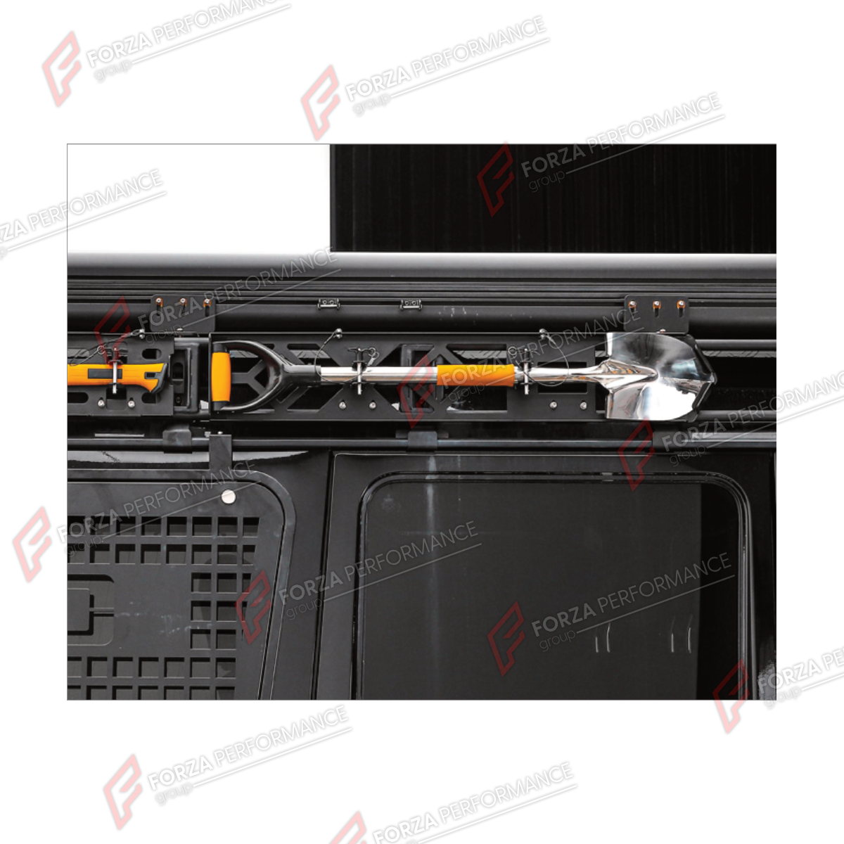 SPADE SHOVEL HOLDER FOR ROOF RACK BAR LUGGAGE for MERCEDES-BENZ G-CLASS W464 2019 - 2024

Set includes:
Spade Shovel Holder For Roof Rack Bar Luggage

Material: Plastic

NOTE: Professional installation is required.