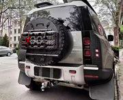 SPARE TIRE CARRIER FOR LAND ROVER DEFENDER L663 90 110 130 2020+ Forza Performance custom fit BARAG style design