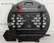 SPARE TIRE CARRIER FOR LAND ROVER DEFENDER L663 90 110 130 2020+ Forza Performance custom fit BARAG style design