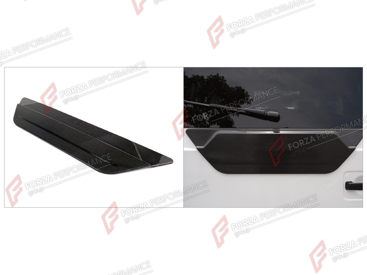 SPARE TIRE COVER PLATE for MERCEDES-BENZ G-CLASS W465 G63 G450D G500 G550 2025+

Set includes:
Spare Tire Cover Plate

Material: Plastic

NOTE: Professional installation is required.