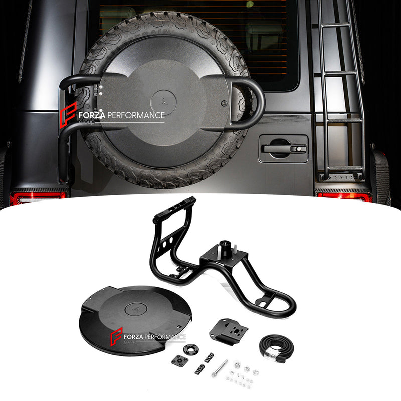 SPARE TIRE COVER WITH HOLDER for MERCEDES BENZ G CLASS W465 G450 G350 G500 G550 AMG G63 2024+