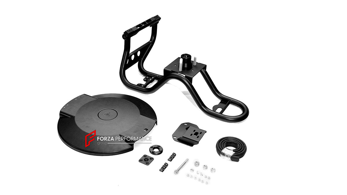 SPARE TIRE COVER WITH HOLDER for MERCEDES BENZ G CLASS W465 G450 G350 G500 G550 AMG G63 2024+

Set includes:

Spare Tire Cover
Holder

Material: Stainless Steel + Dry Carbon

NOTE: Professional installation is required.