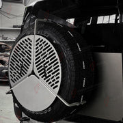 SPARE WHEEL BBQ GRILL for LAND ROVER DEFENDER 90 110 130 L663 2020+
Set includes:

Spare Wheel BBQ Grill

NOTE: Professional installation is required.