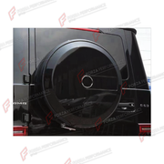 SPARE WHEEL TIRE COVER for MERCEDES-BENZ G-CLASS W463 2008 - 2018 FORZA PERFORMANCE custom fit OEM Style

Set includes:
Spare Wheel Tire Cover

Material: Plastic

NOTE: Professional installation is required.