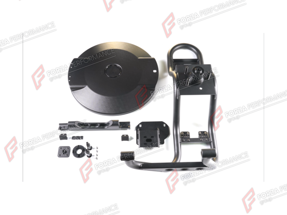 SPARE WHEEL TIRE COVER WITH HOLDERS for MERCEDES-BENZ G-CLASS W465 G63 G450D G500 G550 2025+

Set includes:
Spare Wheel Tire Cover With Holders

Material: Plastic

NOTE: Professional installation is required.
