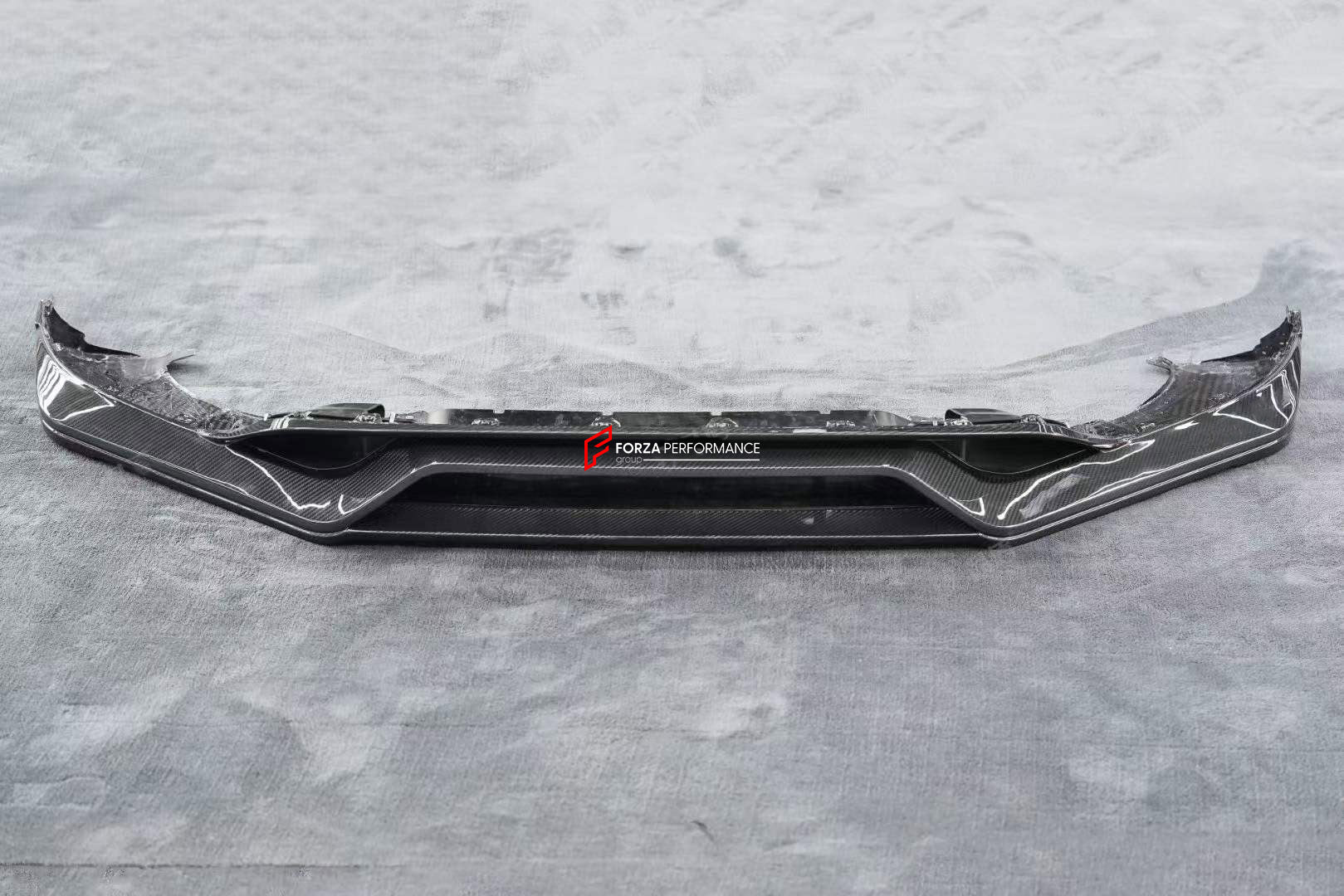 CARBON FRONT LIP REAR DIFFUSER SPORT DESIGN STYLE FOR PORSCHE CAYENNE 2018-2023