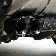 SQUARE QUAD EXHAUST TIPS WITH CENTER MESH for LAND ROVER DEFENDER 90 110 130 L663 2020+
Set includes:

Square Quad Exhaust Tips
Center Mesh Grille Panel
Material: Stainless Steel

NOTE: Professional installation is required.