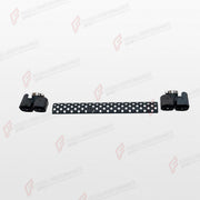 SQUARE QUAD EXHAUST TIPS WITH CENTER MESH for LAND ROVER DEFENDER 90 110 130 L663 2020+
Set includes:

Square Quad Exhaust Tips
Center Mesh Grille Panel
Material: Stainless Steel

NOTE: Professional installation is required.