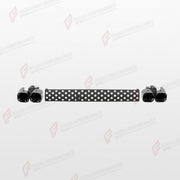 SQUARE QUAD EXHAUST TIPS WITH CENTER MESH for LAND ROVER DEFENDER 90 110 130 L663 2020+
Set includes:

Square Quad Exhaust Tips
Center Mesh Grille Panel
Material: Stainless Steel

NOTE: Professional installation is required.