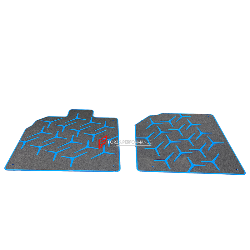 STAINLESS STEEL FLOOR MATS CARPETS for LAMBORGHINI AVENTADOR SVJ