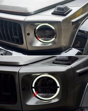 STARRY LED HEADLIGHTS for MERCEDES-BENZ G-CLASS W464 W465 2018+ Forza Performance custom fit buy Starry Sky Headlights
