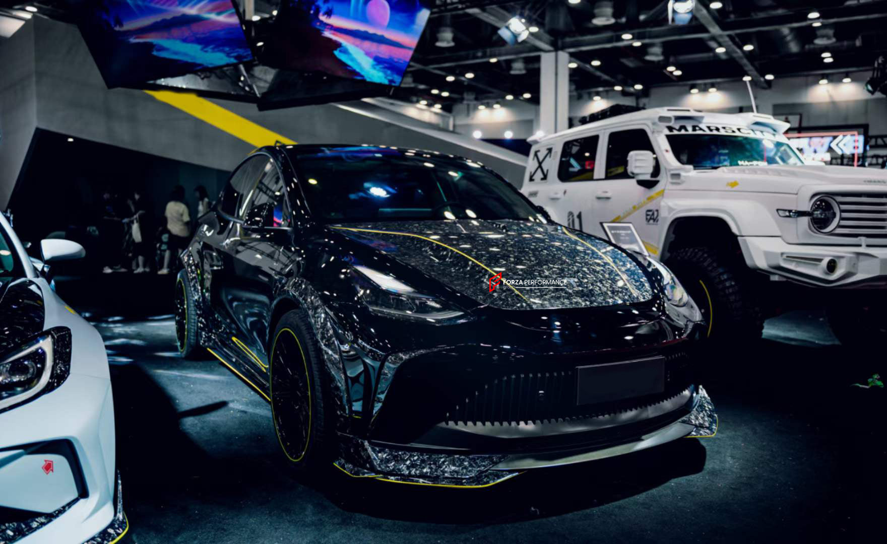 STARSHIP FORGED WIDE BODY KIT FOR TESLA MODEL Y 