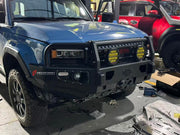 STEEL FRONT BUMPER BULL BAR for TOYOTA LAND CRUISER 250 LC 250 2024+ Forza Performance Custom fit
Set includes:

Steel Front Bumper with Bull Bar
Side Wing Plates
Skid Plate
Mounting Brackets
Fitting Hardware
Material: Steel

NOTE: Professional installation is required.