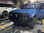 STEEL FRONT BUMPER BULL BAR for TOYOTA LAND CRUISER 250 LC 250 2024+ Forza Performance Custom fit
Set includes:

Steel Front Bumper with Bull Bar
Side Wing Plates
Skid Plate
Mounting Brackets
Fitting Hardware
Material: Steel

NOTE: Professional installation is required.
