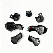 STEERING WHEEL TURN SIGNAL HEADLIGHT AND WIPER BUTTONS SET for FERRARI 458 488 F12 CALIFORNIA T FF ROMA 2009 - 2023
Set includes:

Left Turn Signal Switch
Right Turn Signal Switch
Headlight Switch
Wiper Switch
Switch Housing Assemblies
Complete 7-Piece Set
Material: Plastic

NOTE: Professional installation is required.