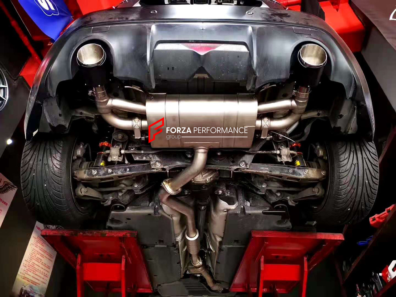 VALVED EXHAUST CATBACK MUFFLER for Subaru BRZ ZN6/ZC6 2.0T