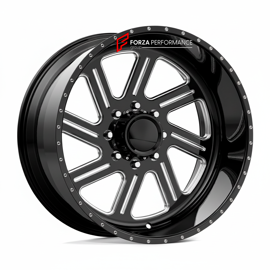 SUPER SINGLE TRUCK FORGED WHEELS RIMS for LIFTED SHOW TRUCKS