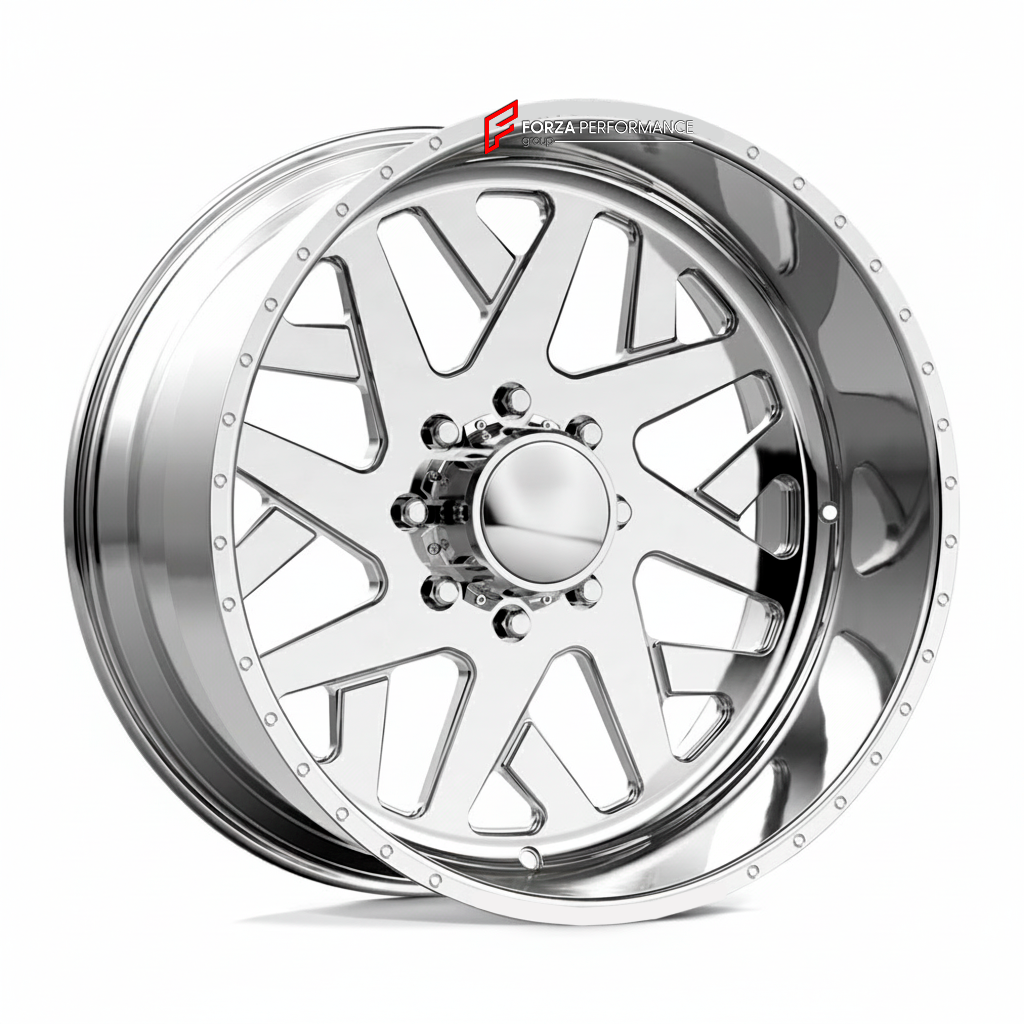 Stuuted Rims Semi SUPER SINGLE TRUCK FORGED WHEELS RIMS for FORD F-150 1997 - 2003 custom ...