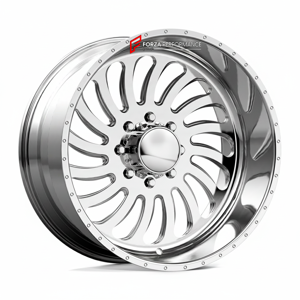 SUPER SINGLE TRUCK FORGED WHEELS RIMS for LIFTED SHOW TRUCKS