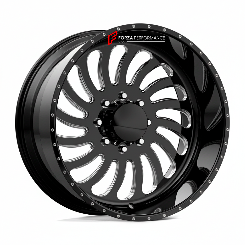 SUPER SINGLE TRUCK FORGED WHEELS RIMS for LIFTED SHOW TRUCKS