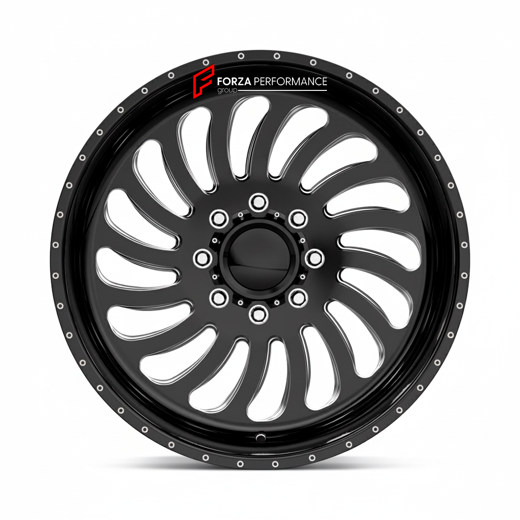 SUPER SINGLE TRUCK FORGED WHEELS RIMS for LIFTED SHOW TRUCKS