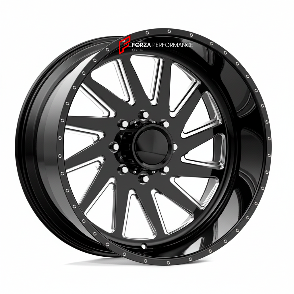 SUPER SINGLE TRUCK FORGED WHEELS RIMS for LIFTED SHOW TRUCKS