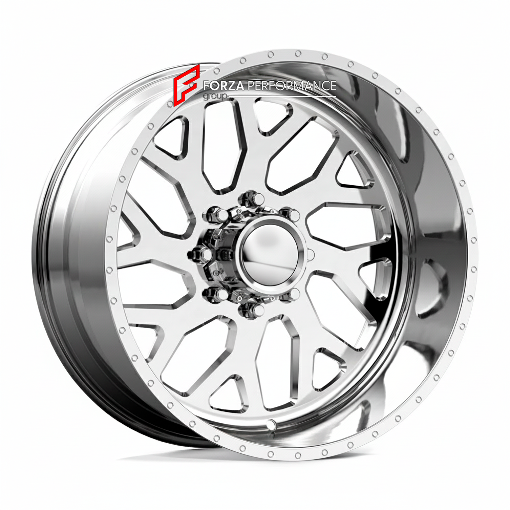 SUPER SINGLE TRUCK FORGED WHEELS RIMS for LIFTED SHOW TRUCKS