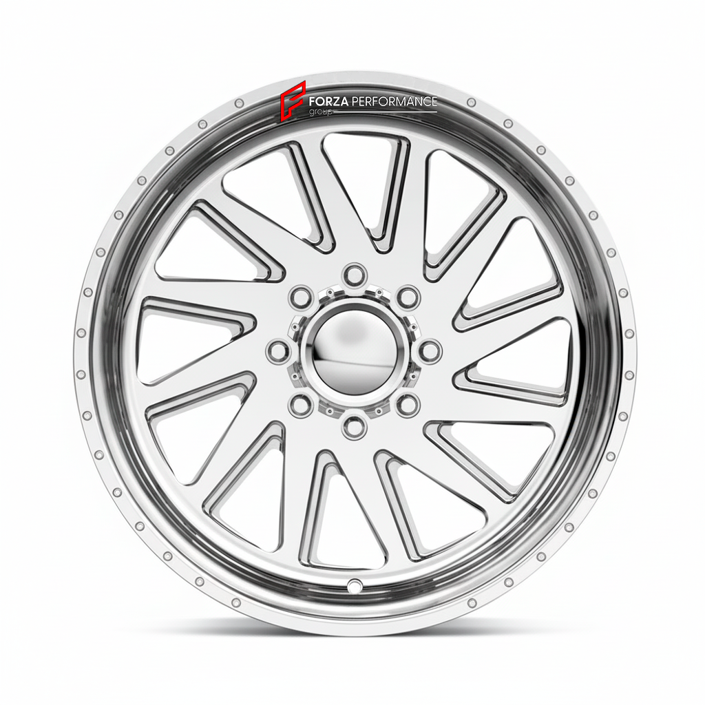 SUPER SINGLE TRUCK FORGED WHEELS RIMS for LIFTED SHOW TRUCKS