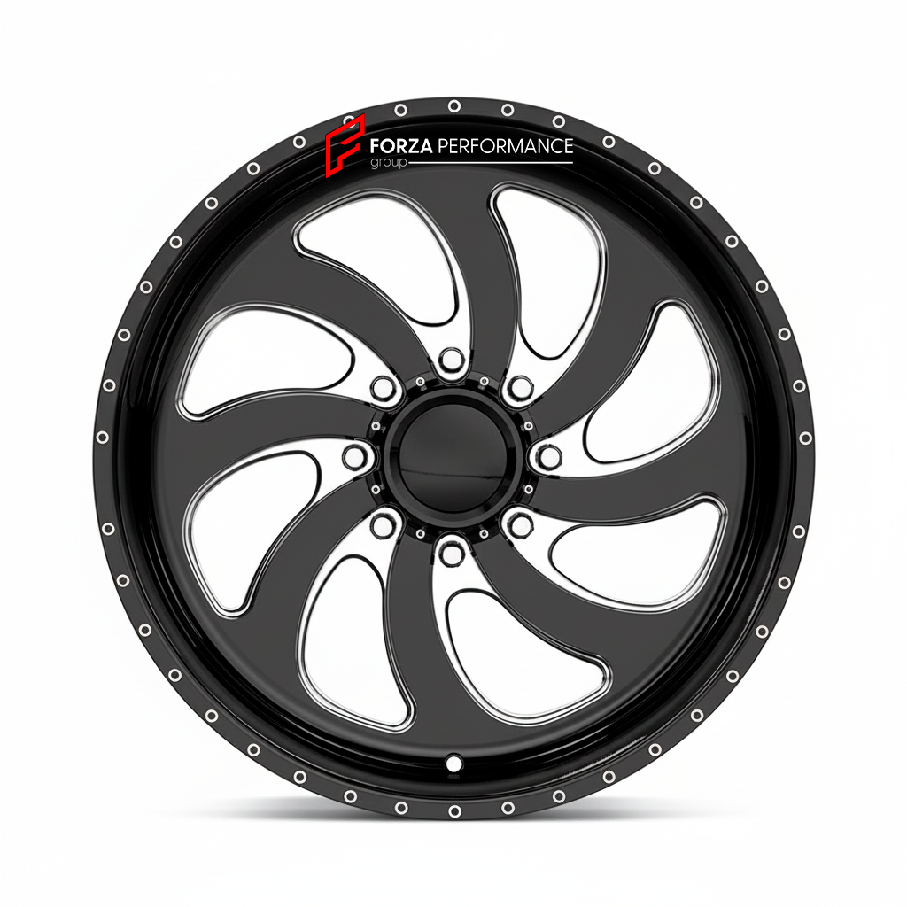 SUPER SINGLE TRUCK FORGED WHEELS RIMS for LIFTED SHOW TRUCKS