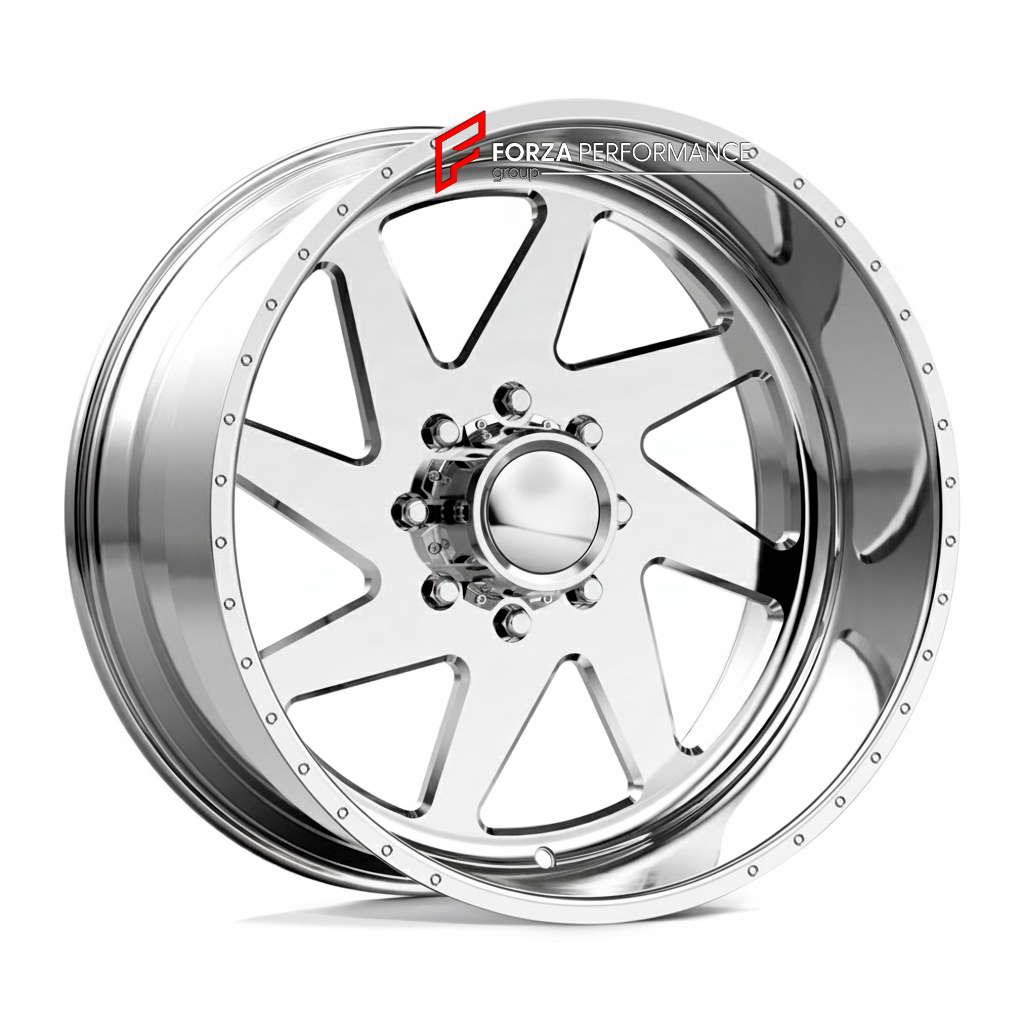 SUPER SINGLE TRUCK FORGED WHEELS RIMS 37 JADE SS