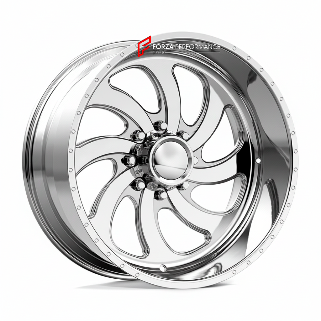 SUPER SINGLE TRUCK FORGED WHEELS RIMS for LIFTED SHOW TRUCKS