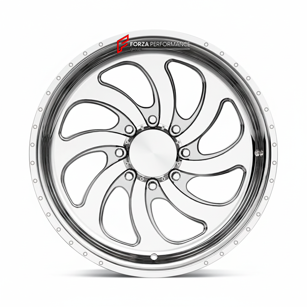 SUPER SINGLE TRUCK FORGED WHEELS RIMS for LIFTED SHOW TRUCKS