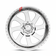 SUPER SINGLE TRUCK FORGED WHEELS RIMS 75 BURNOUT SS