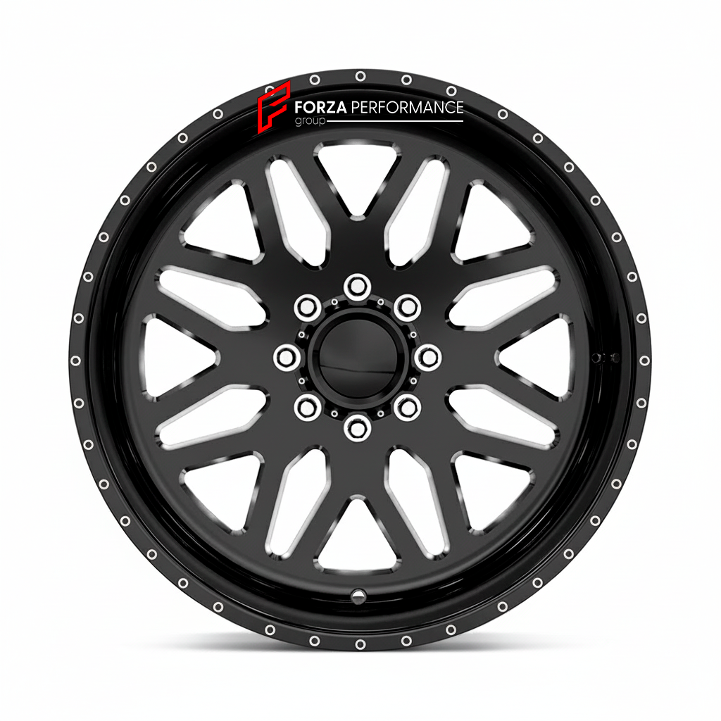 SUPER SINGLE TRUCK FORGED WHEELS RIMS custom fit B02 TRAX SS