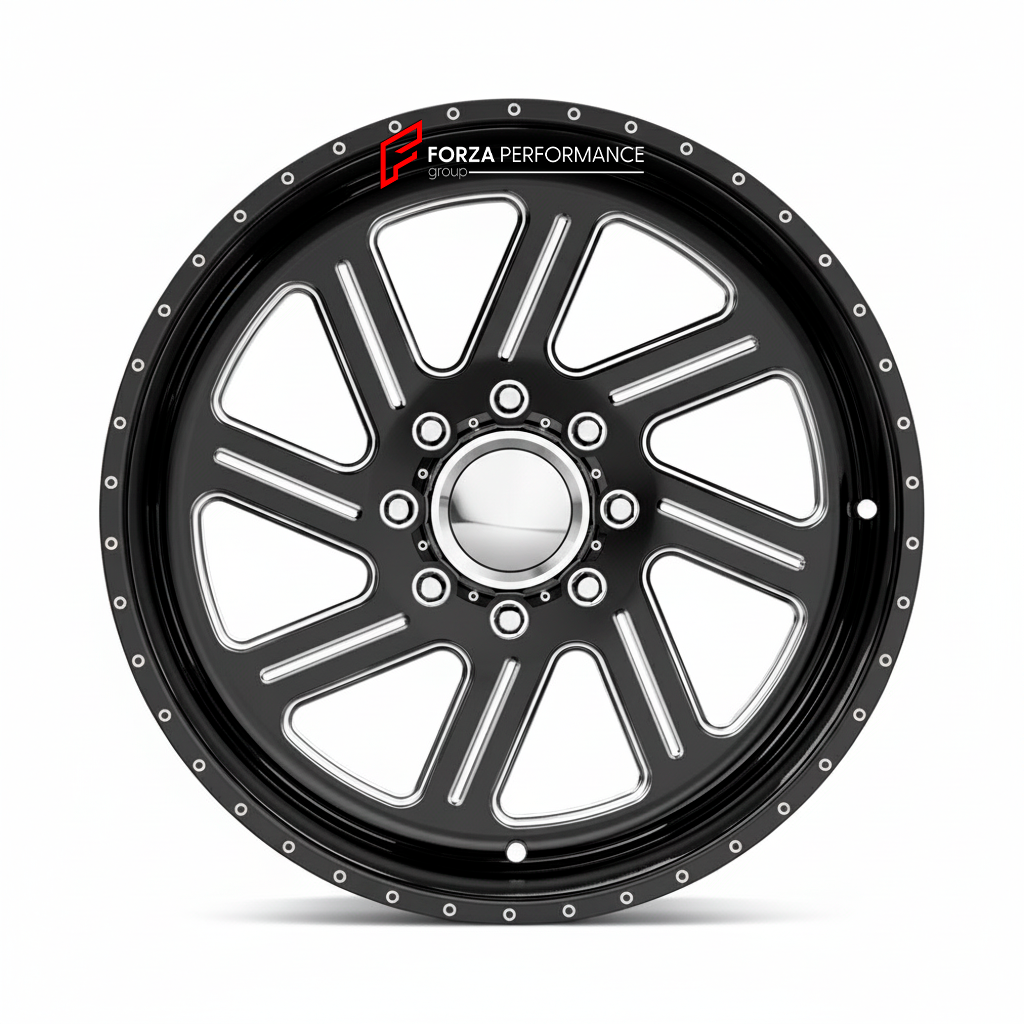 SUPER SINGLE TRUCK FORGED WHEELS RIMS for LIFTED SHOW TRUCKS