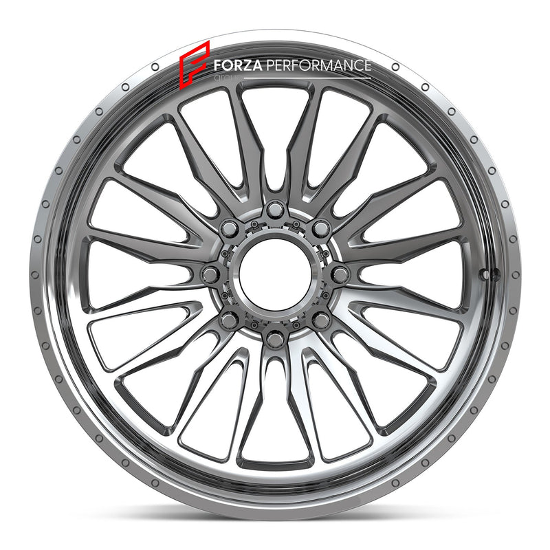 SUPER SINGLE TRUCK FORGED WHEELS RIMS for CHEVROLET SILVERADO 2500HD K2XX 2015 - 2019
