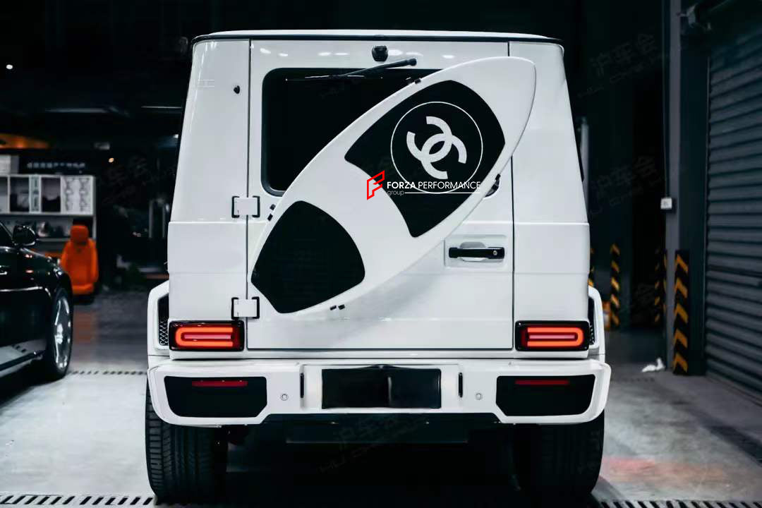 SURFBOARD FOR ANY CAR WITH SPARE TIRE COVER