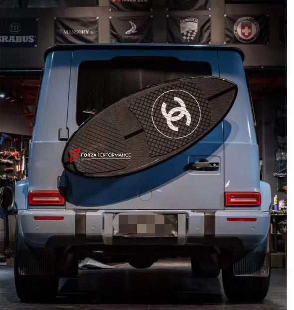 SURFBOARD FOR ANY CAR WITH SPARE TIRE COVER