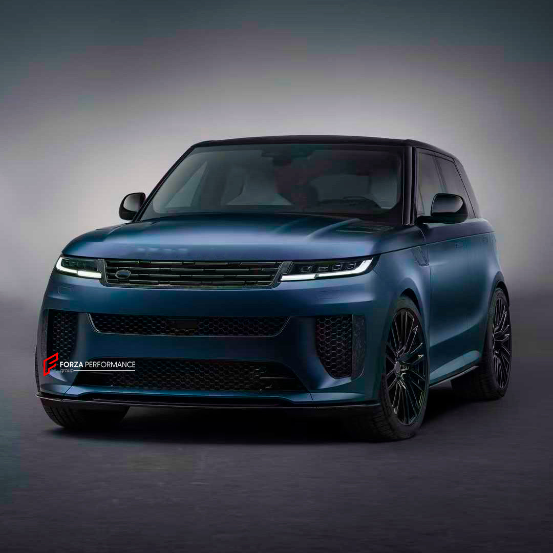 SV DRY CARBON BODY KIT for LAND ROVER RANGE ROVER SPORT L461 2022+

Set includes:


Front Lip
Front Bumper Assembly

Front Grille
Hood / Bonnet
Side Skirts
Roof Spoiler
Rear Bumper
Rear Diffuser
Exhaust Tips

Additionally: for an extra price you can order a set of forged wheels from us.

Material: Carbon Fiber