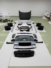 SV DRY CARBON BODY KIT for LAND ROVER RANGE ROVER SPORT L461 2022+

Set includes:


Front Lip
Front Bumper Assembly

Front Grille
Hood / Bonnet
Side Skirts
Roof Spoiler
Rear Bumper
Rear Diffuser
Exhaust Tips

Additionally: for an extra price you can order a set of forged wheels from us.

Material: Carbon Fiber